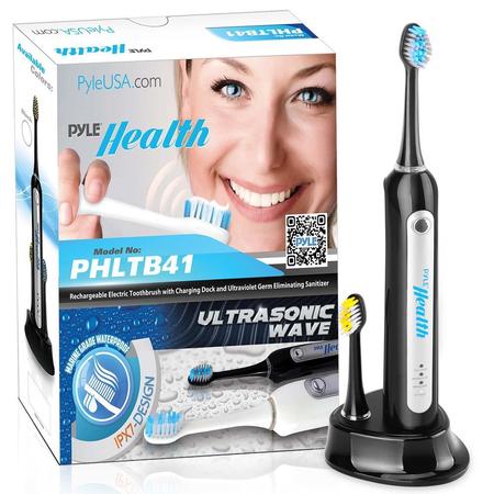 PYLE Portable Sonic Toothbrush PHLTB41BK.5